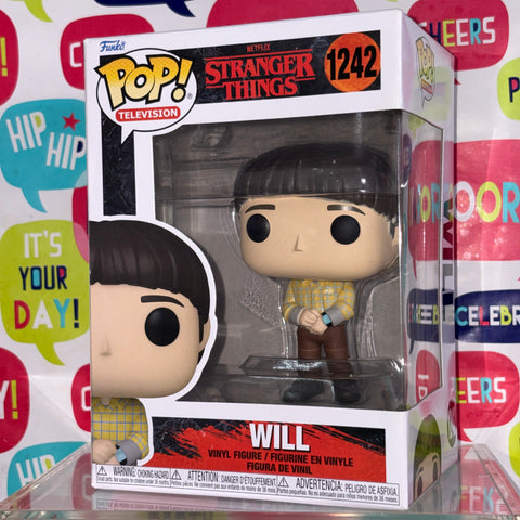 Will - Stranger Things Funko Pop 1242 Vinyl Figure (11.4 Cm L × 8.9 Cm W × 15.9 Cm H)