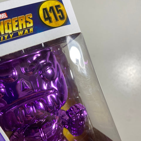 Thanos (Purple Chrome) - Marvel Funko Pop 415 Walmart Exclusive