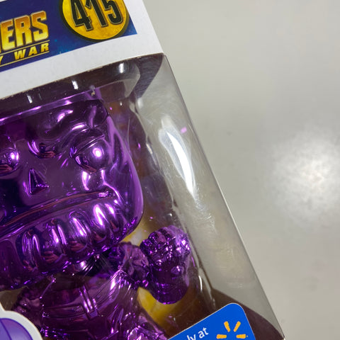 Thanos (Purple Chrome) - Marvel Funko Pop 415 Walmart Exclusive