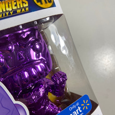 Thanos (Purple Chrome) - Marvel Funko Pop 415 Walmart Exclusive