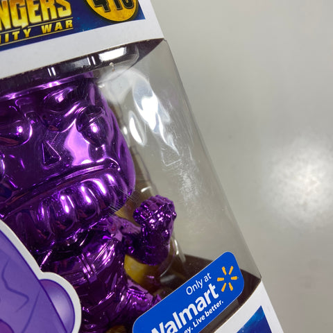 Thanos (Purple Chrome) - Marvel Funko Pop 415 Walmart Exclusive