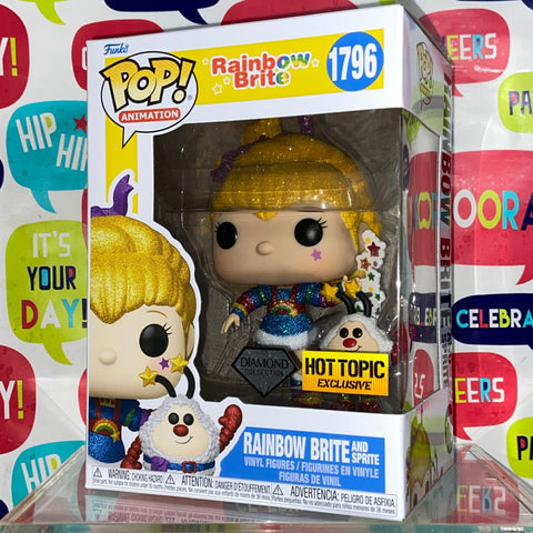Rainbow Brite and Sprite - Funko Pop 1796 Diamond Exclusive Hot Topic