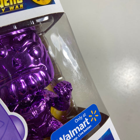 Thanos (Purple Chrome) - Marvel Funko Pop 415 Walmart Exclusive