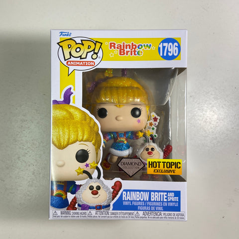 Rainbow Brite and Sprite - Funko Pop 1796 Diamond Exclusive Hot Topic