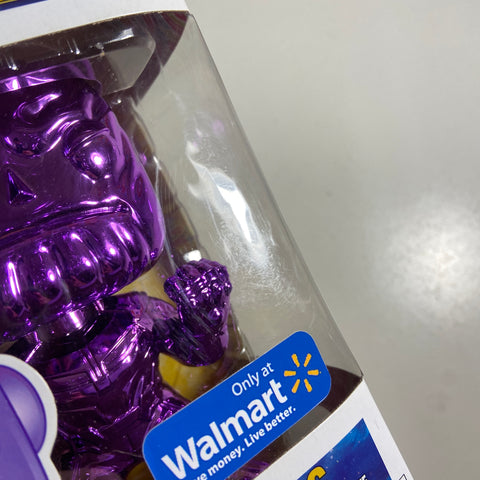 Thanos (Purple Chrome) - Marvel Funko Pop 415 Walmart Exclusive