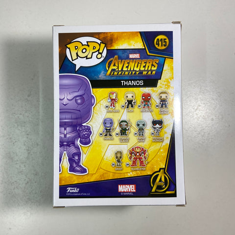 Thanos (Purple Chrome) - Marvel Funko Pop 415 Walmart Exclusive