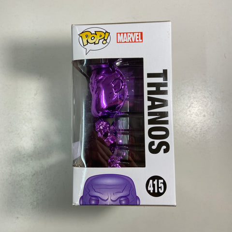 Thanos (Purple Chrome) - Marvel Funko Pop 415 Walmart Exclusive