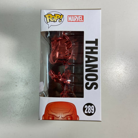 Thanos (Red Chrome) - Marvel Funko Pop 289 Walmart Exclusive