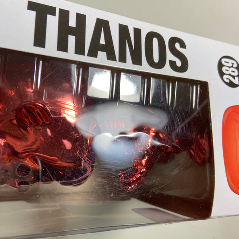 Thanos (Red Chrome) - Marvel Funko Pop 289 Walmart Exclusive