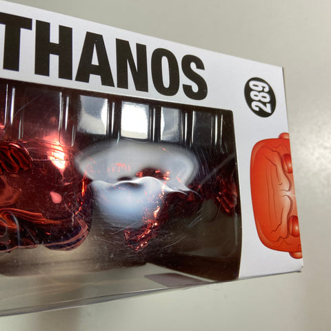 Thanos (Red Chrome) - Marvel Funko Pop 289 Walmart Exclusive