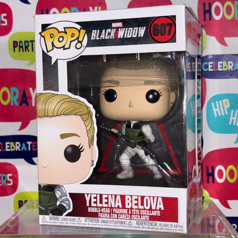 Yelena Belova - Marvel Funko Pop 607 Vinyl Figure (11.4 Cm L × 8.9 Cm W × 15.9 Cm H)