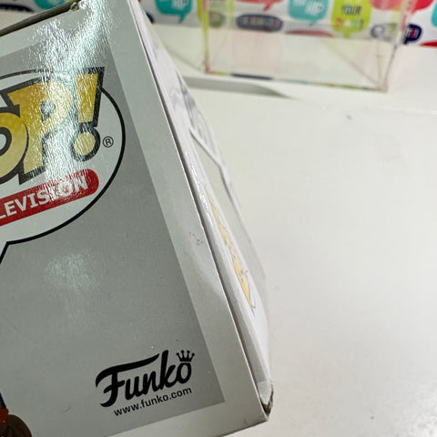 BOX FLAWS VIEW PHOTOS Dustin - Stranger Things Funko Pop 424 Vinyl Figure (11.4 Cm L × 8.9 Cm W × 15.9 Cm H)