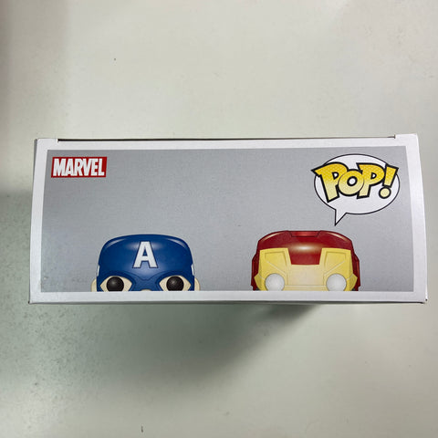 Captain America & Iron Man - Captain America Civil War Marvel Funko Pop 2 Pack