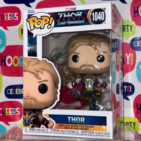 Thor - Marvel Funko Pop 1040 Vinyl Figure (11.4 Cm L × 8.9 Cm W × 15.9 Cm H)