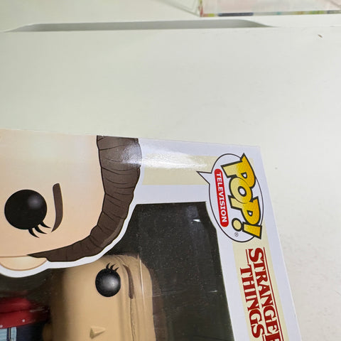 BOX FLAWS VIEW PHOTOS Eleven - Stranger Things Funko Pop 827 Vinyl Figure Exclusive (11.4 Cm L × 8.9 Cm W × 15.9 Cm H)