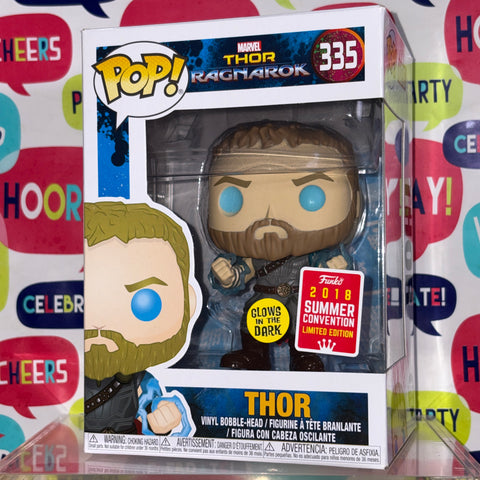 Thor - Marvel Funko Pop 335 Vinyl Figure (11.4 Cm L × 8.9 Cm W × 15.9 Cm H)