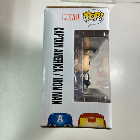 Captain America Civil War - Spider-Man, Hawekeye, Iron Man, Captain America Marvel Funko Pop 4 Pack