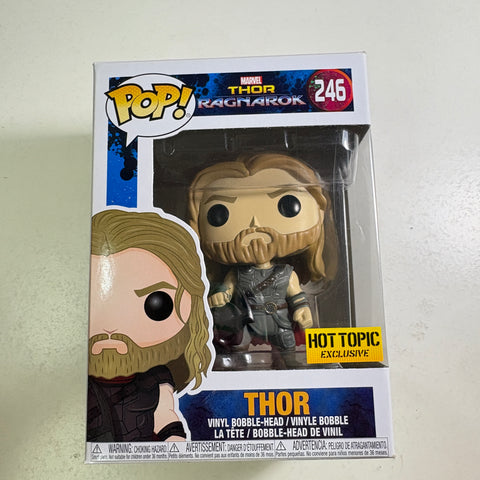 Thor - Marvel Funko Pop 246 Vinyl Figure (11.4 Cm L × 8.9 Cm W × 15.9 Cm H)