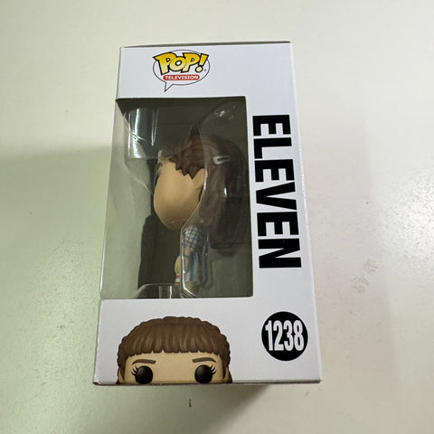 BOX DAMAGE VIEW PHOTOS Eleven - Stranger Things Funko Pop 1238 Vinyl Figure (11.4 Cm L × 8.9 Cm W × 15.9 Cm H)