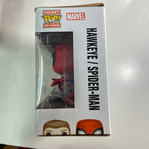 Captain America Civil War - Spider-Man, Hawekeye, Iron Man, Captain America Marvel Funko Pop 4 Pack