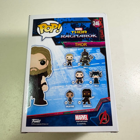 Thor - Marvel Funko Pop 246 Vinyl Figure (11.4 Cm L × 8.9 Cm W × 15.9 Cm H)