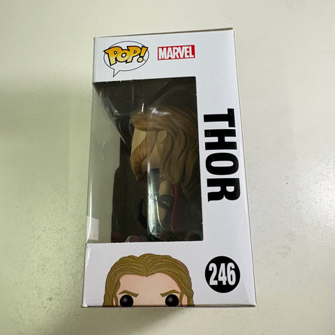 Thor - Marvel Funko Pop 246 Vinyl Figure (11.4 Cm L × 8.9 Cm W × 15.9 Cm H)