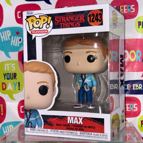 Max - Stranger Things Funko Pop 1243 Vinyl Figure (11.4 Cm L × 8.9 Cm W × 15.9 Cm H)