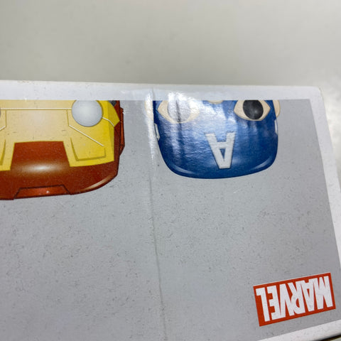 Captain America Civil War - Spider-Man, Hawekeye, Iron Man, Captain America Marvel Funko Pop 4 Pack
