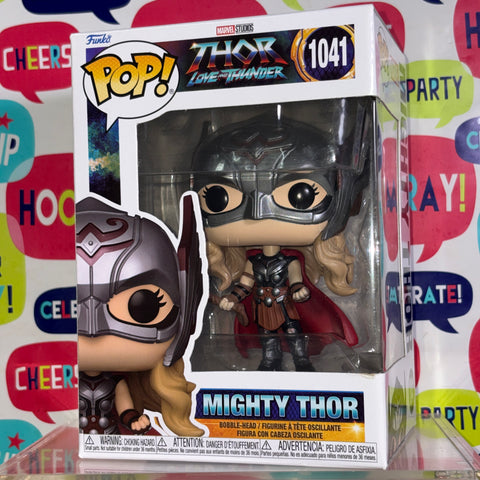 Mighty Thor - Marvel Funko Pop 1041 Vinyl Figure (11.4 Cm L × 8.9 Cm W × 15.9 Cm H)