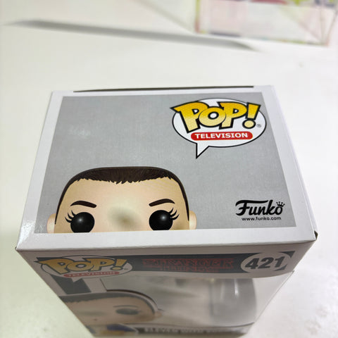 Eleven with Eggos - Stranger Things Funko Pop 421 Vinyl Figure (11.4 Cm L × 8.9 Cm W × 15.9 Cm H)