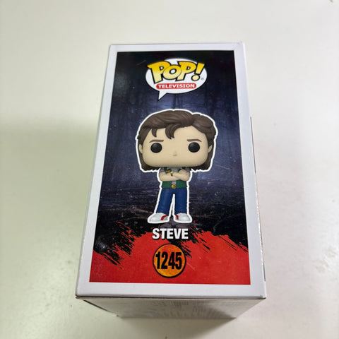 Steve - Stranger Things Funko Pop 1245 Vinyl Figure (11.4 Cm L × 8.9 Cm W × 15.9 Cm H)