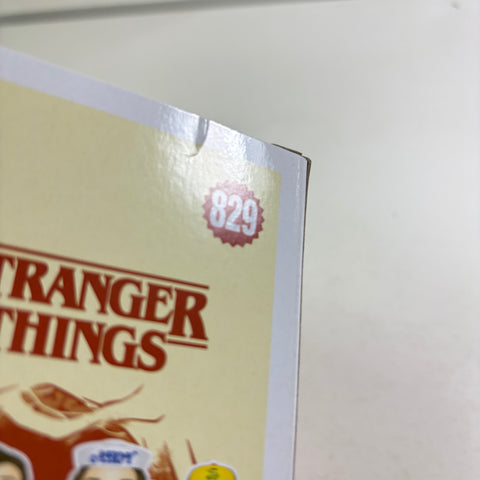 BOX FLAWS VIEW PHOTOS Steve Scoops Ahoy - Stranger Things Funko Pop 829 Exclusive Vinyl Figure (11.4 Cm L × 8.9 Cm W × 15.9 Cm H)