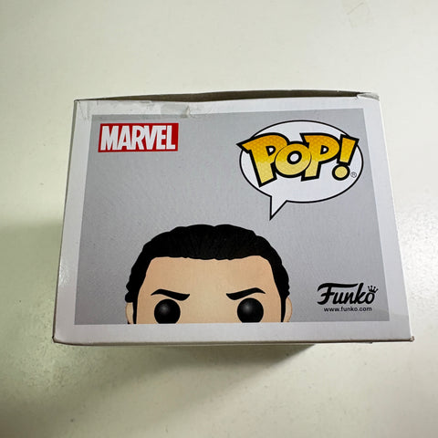 BOX FLAWS VIEW PHOTOS Loki  - Thor Ragnarok Marvel Funko Pop 242 Vinyl Figure (11.4 Cm L × 8.9 Cm W × 15.9 Cm H)