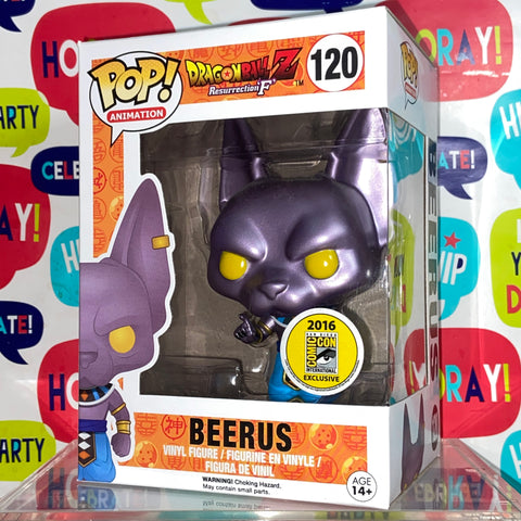 Dragon Ball Z - Beerus (Metallic) Funko Pop 120 SDCC
