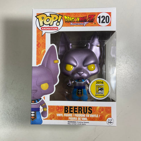 Dragon Ball Z - Beerus (Metallic) Funko Pop 120 SDCC