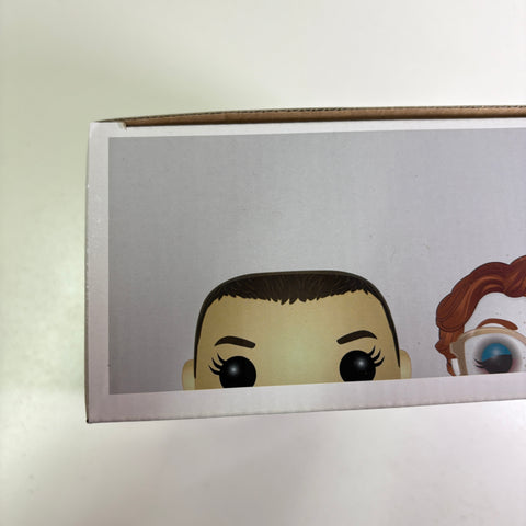 Upside Down Eleven & Barb - Stranger Things Funko Pop 2-Pack Vinyl Figure (20.5 Cm L × 8.9 Cm W × 15.9 Cm H)