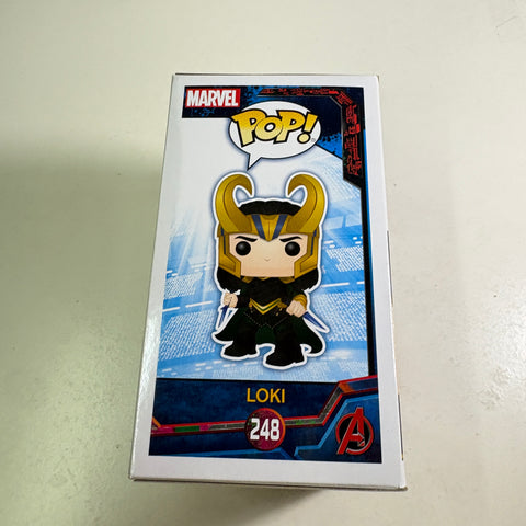 Loki  - Thor Ragnarok Marvel Funko Pop 248 Vinyl Figure (11.4 Cm L × 8.9 Cm W × 15.9 Cm H)