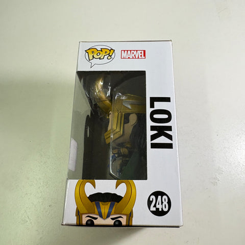 Loki  - Thor Ragnarok Marvel Funko Pop 248 Vinyl Figure (11.4 Cm L × 8.9 Cm W × 15.9 Cm H)