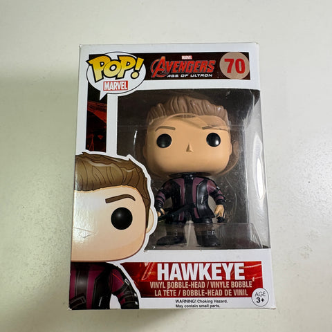 Hawkeye - Avengers Age of Ultron Marvel Funko Pop 70 Vinyl Figure (11.4 Cm L × 8.9 Cm W × 15.9 Cm H)