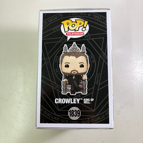 Crowley King of Hell - Supernatural Funko Pop 1839 Vinyl Figure  (22.8 Cm L × 16.5 Cm W × 14 Cm H)