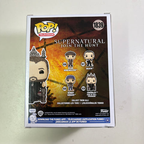 Crowley King of Hell - Supernatural Funko Pop 1839 Vinyl Figure  (22.8 Cm L × 16.5 Cm W × 14 Cm H)