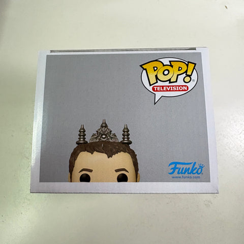 Crowley King of Hell - Supernatural Funko Pop 1839 Vinyl Figure  (22.8 Cm L × 16.5 Cm W × 14 Cm H)