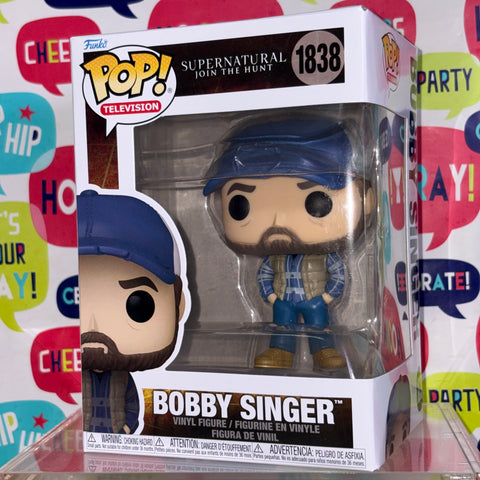 Bobby Singer - Supernatural Funko Pop 1838 Vinyl Figure (11.4 Cm L × 8.9 Cm W × 15.9 Cm H)