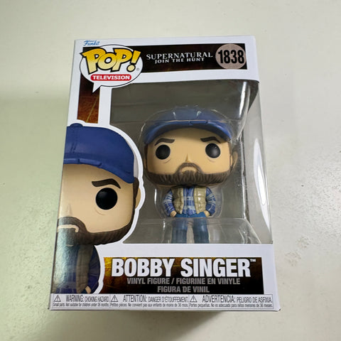 Bobby Singer - Supernatural Funko Pop 1838 Vinyl Figure (11.4 Cm L × 8.9 Cm W × 15.9 Cm H)