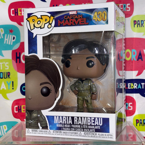 Maria Rambeau - Captain Marvel Funko Pop 430 Vinyl Figure (11.4 Cm L × 8.9 Cm W × 15.9 Cm H)