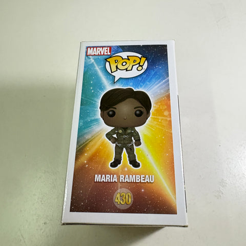 Maria Rambeau - Captain Marvel Funko Pop 430 Vinyl Figure (11.4 Cm L × 8.9 Cm W × 15.9 Cm H)