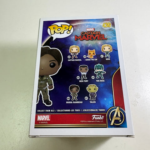 Maria Rambeau - Captain Marvel Funko Pop 430 Vinyl Figure (11.4 Cm L × 8.9 Cm W × 15.9 Cm H)