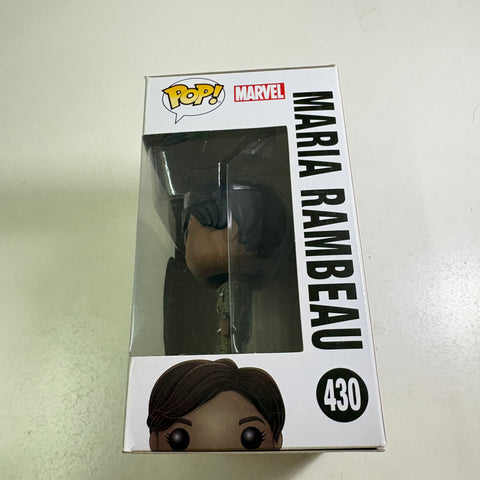 Maria Rambeau - Captain Marvel Funko Pop 430 Vinyl Figure (11.4 Cm L × 8.9 Cm W × 15.9 Cm H)