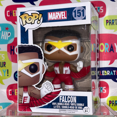 Falcon - Marvel Funko Pop 151 Vinyl Figure (11.4 Cm L × 8.9 Cm W × 15.9 Cm H)