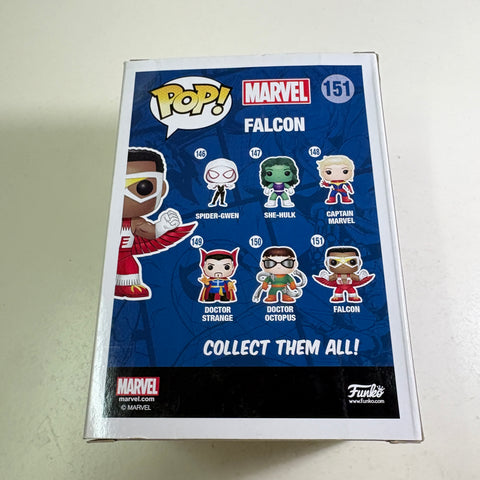 Falcon - Marvel Funko Pop 151 Vinyl Figure (11.4 Cm L × 8.9 Cm W × 15.9 Cm H)